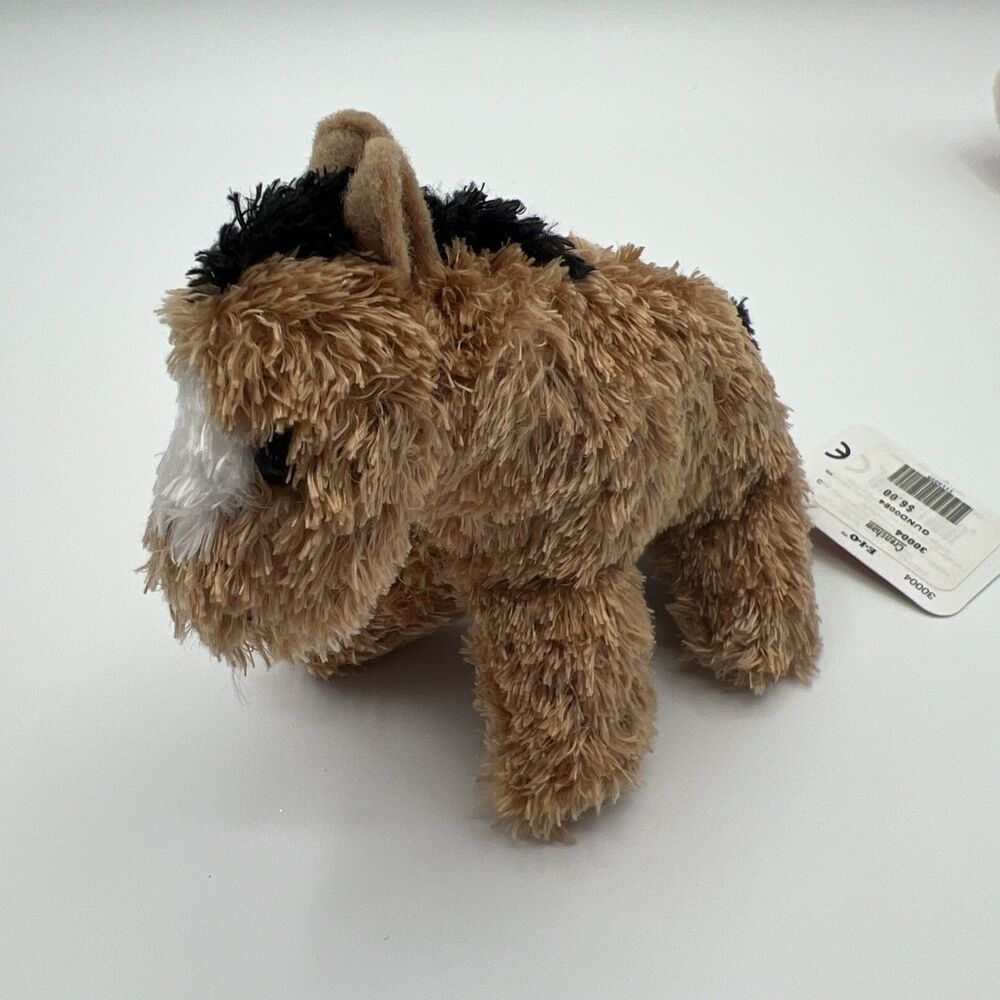 Gund Brown Horse 4” Mini Stuffed Animal Plush #3004 E-I-O Cranshaw Vintage